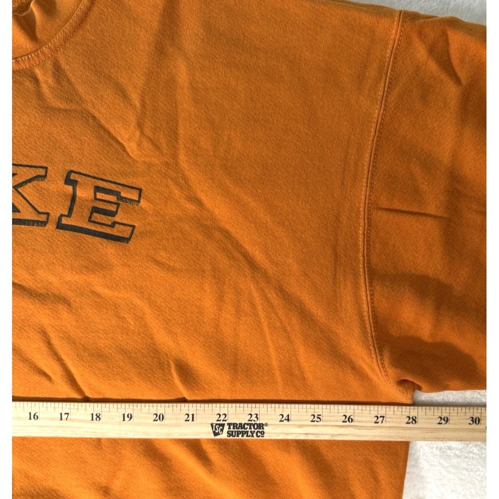 VTG 90s Nike Center Swoosh Spell Out Crewneck Sweatshirt Size XXL Made In USA - Picture 7 of 11